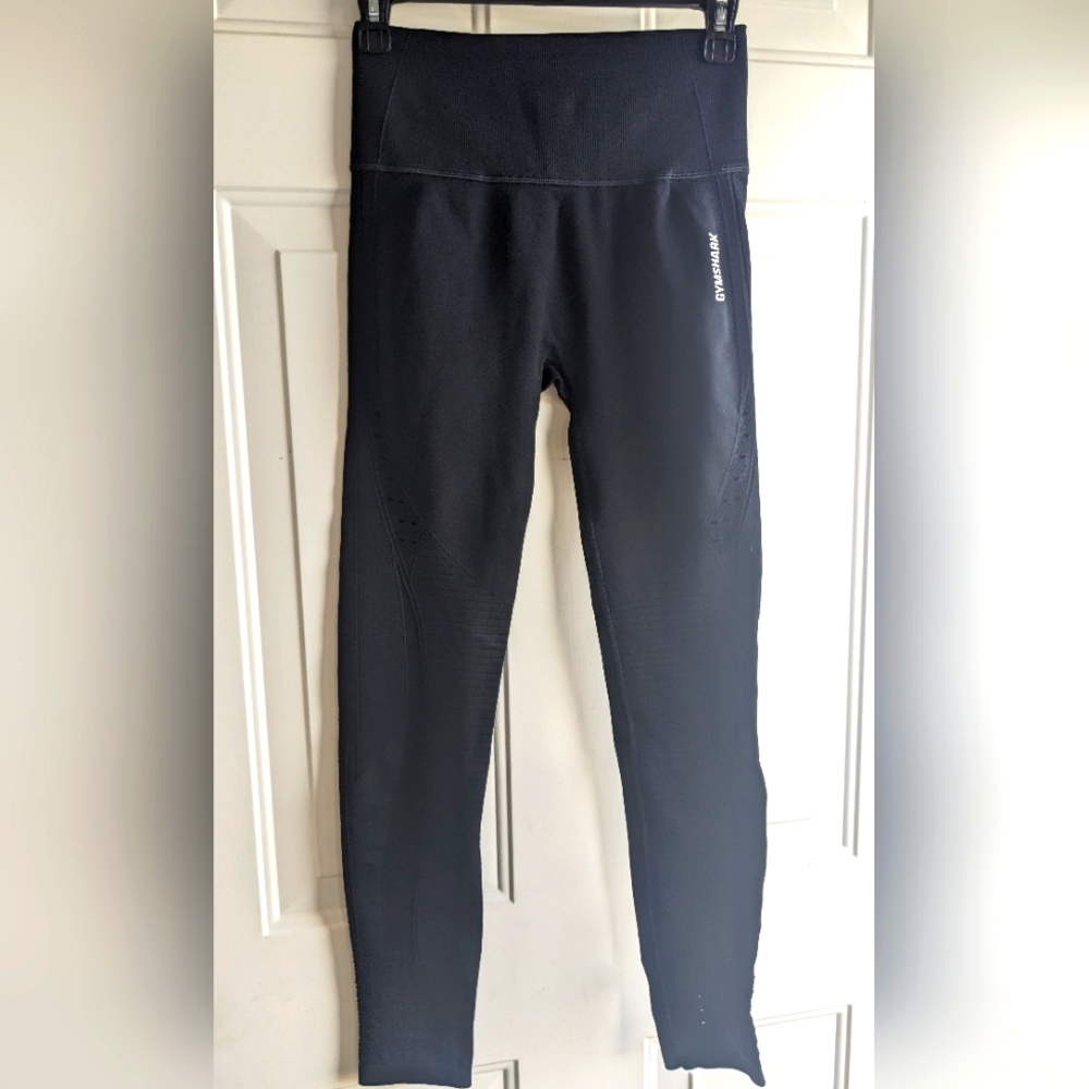 Gymshark Energy Seamless Leggings Women's medium black High Waist Yoga Run Gym
